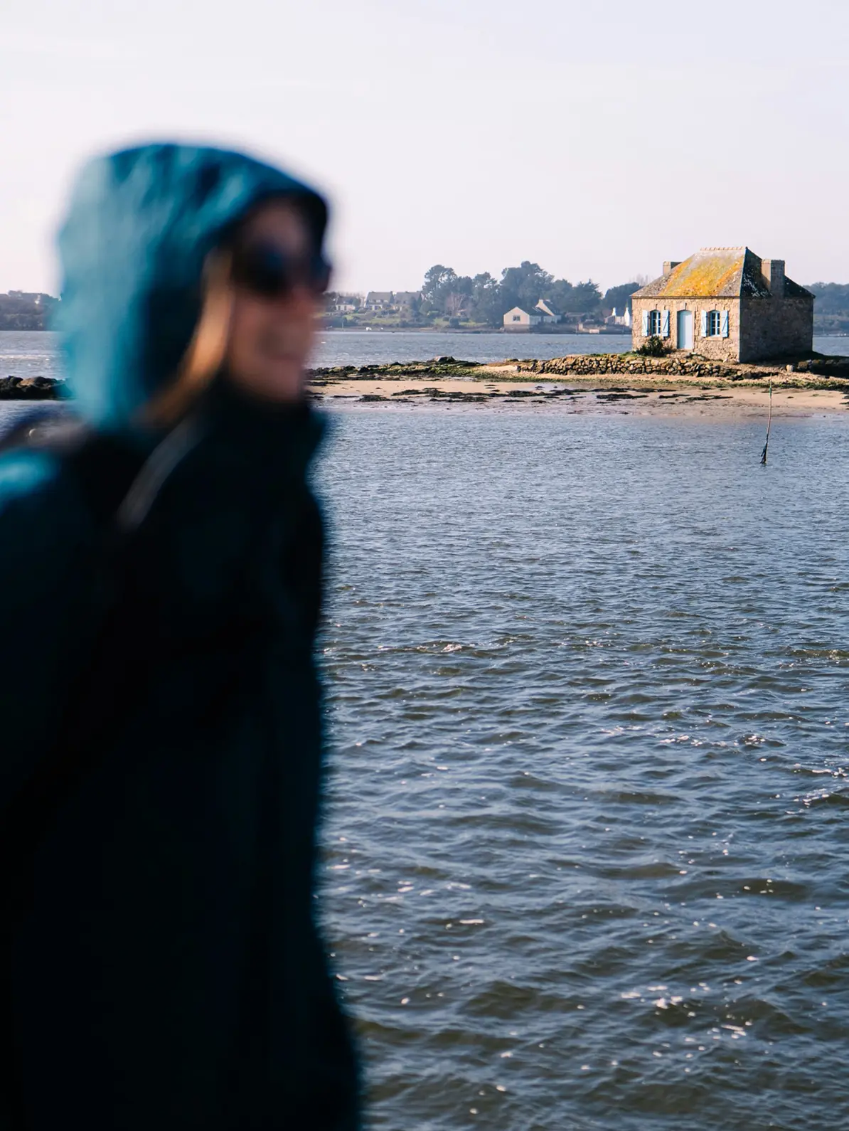 Hiking on the GR34 trail